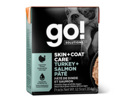 Go! Solutions Pâté « Skin + Coat Care » à la dinde et …
