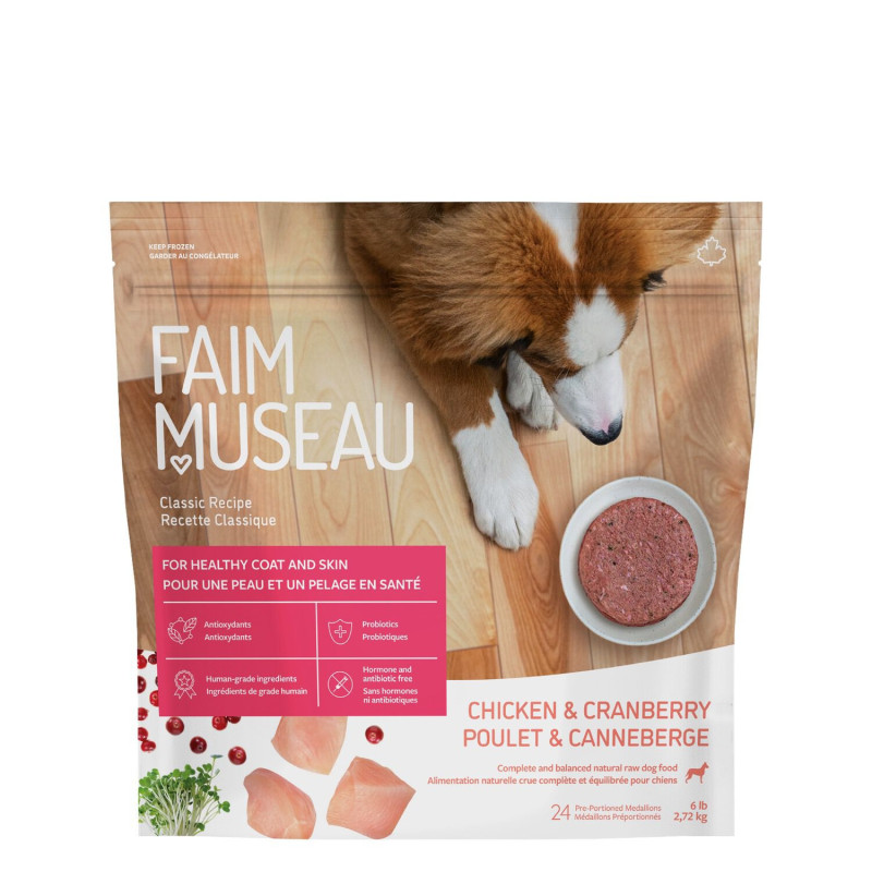 Raw food for dogs, chicken and…