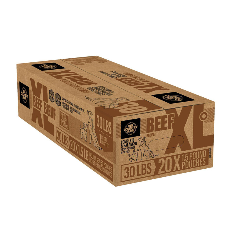 Raw Beef Food Box, 13.6 kg