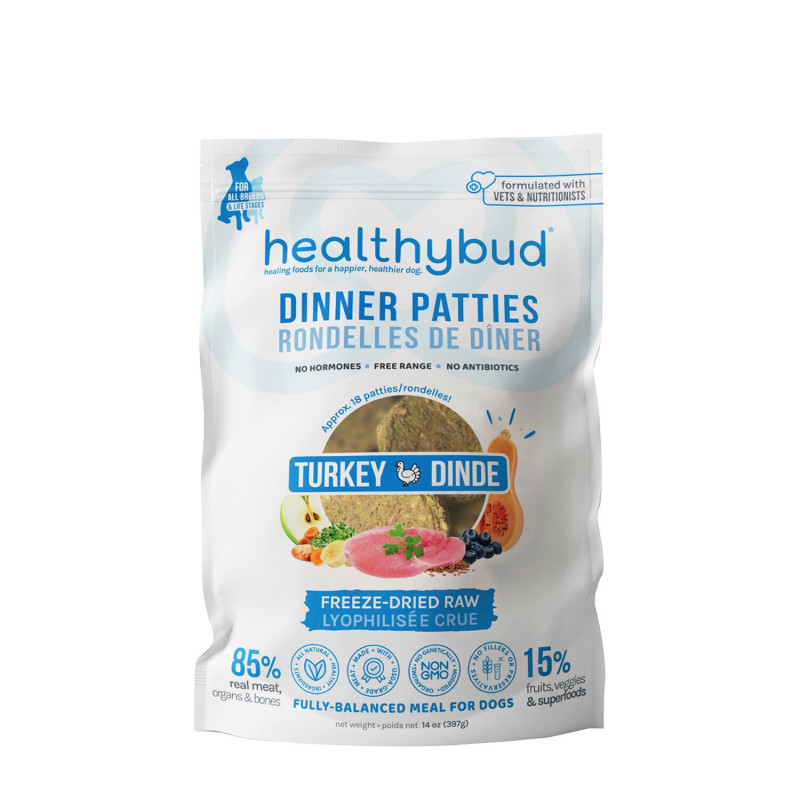 Healthybud Nourriture lyophilisée, galettes à la di…