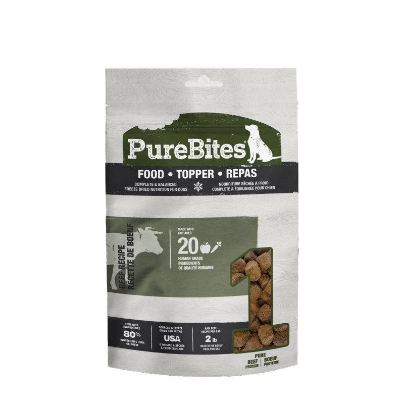 PureBites Repas de boeuf pour chiens, 283 g
