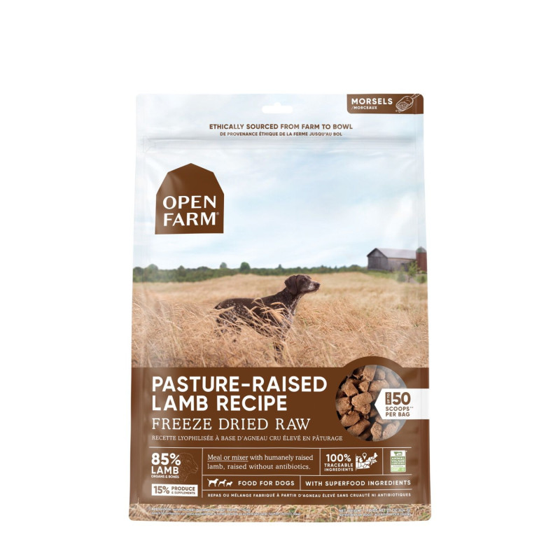 Freeze-dried raw food for dogs,…