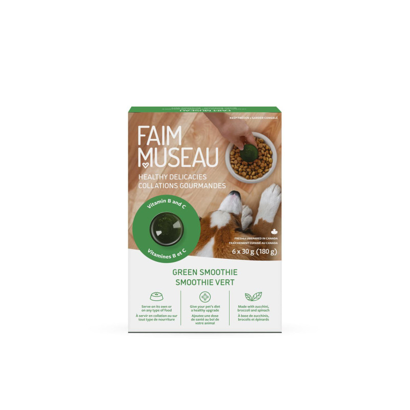 Faim Museau Smoothie vert, 180 g