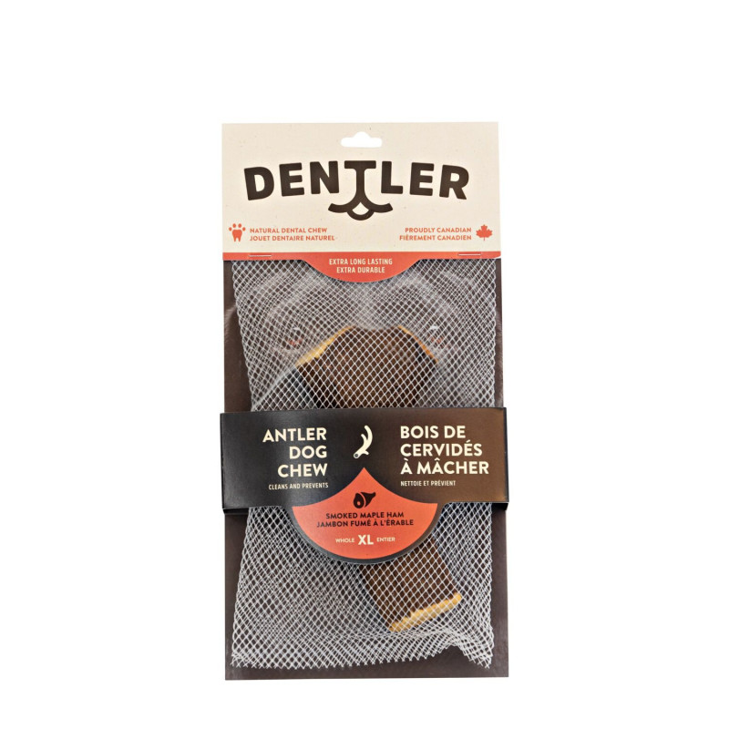 Dentler Bois de cervidés à mâcher, jambon fumé à…