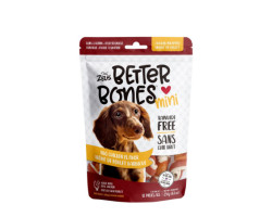 Mini coated barbecue chicken flavor bones…