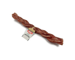 Braided beef stick treat for…