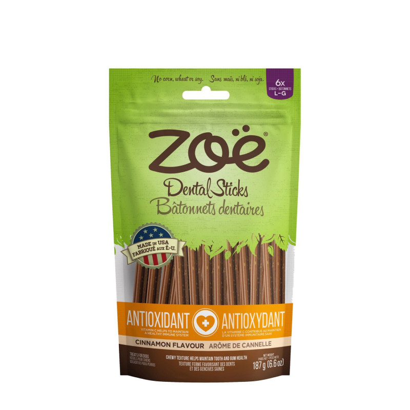 Antioxidant dental sticks for ch…