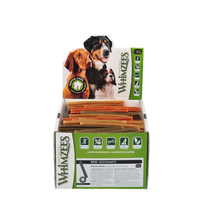 Whimzees Gâterie dentaire naturelle pour chiens, …