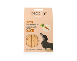 Petstory Biscuits croquants pour chiens, carotte