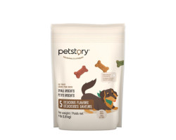 Petstory Petits biscuits pour chiens, 5 saveurs