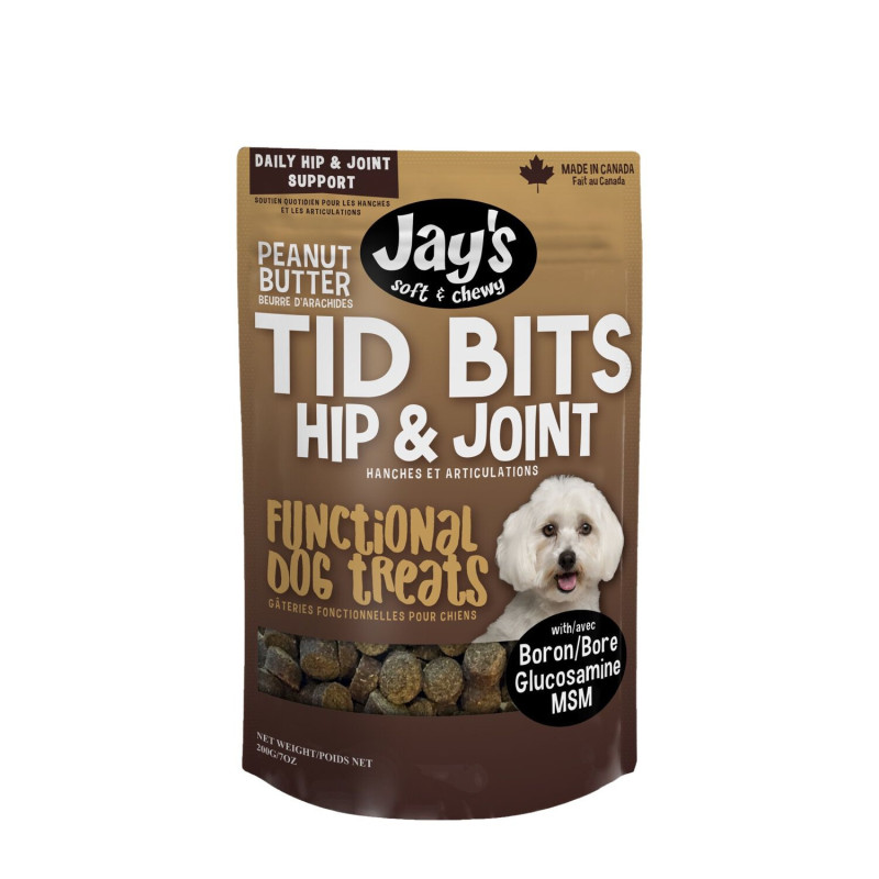 Jay's Gâteries Tid Bit pour chiens, arachides