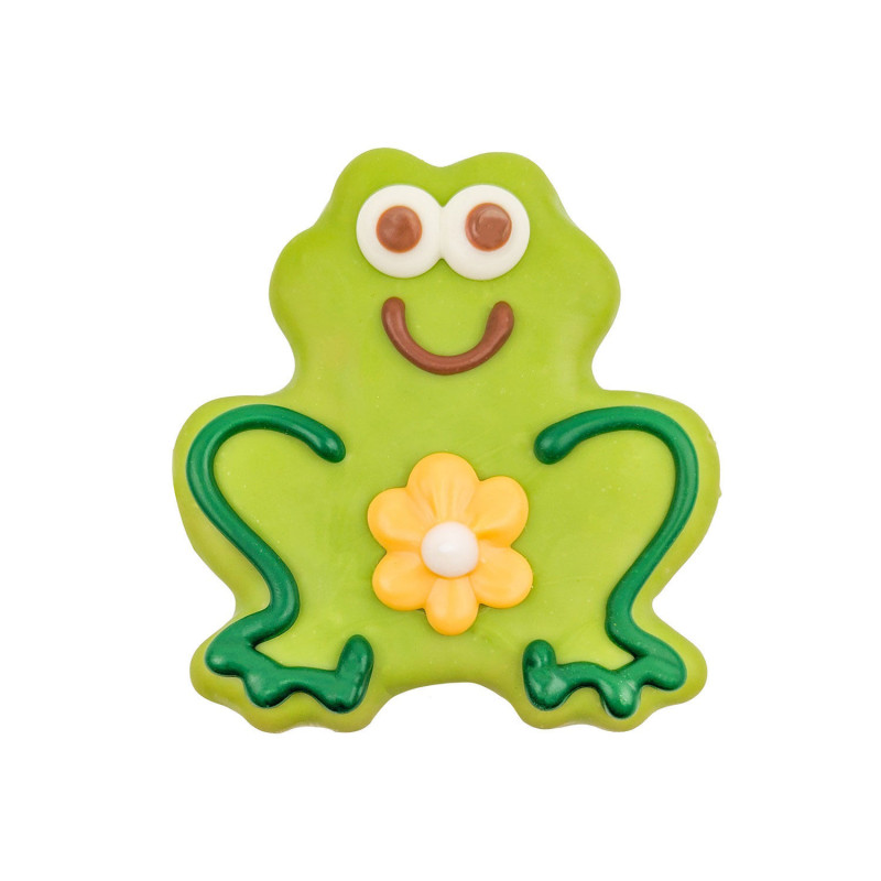 Leaping Frog Cookie