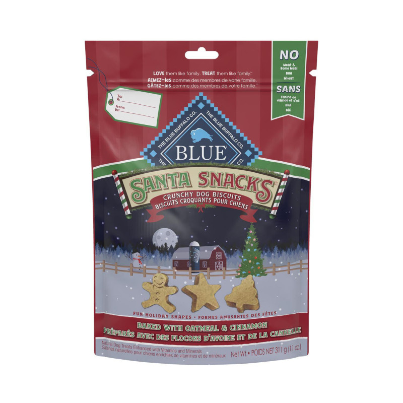 Blue Buffalo Biscuits croquants « Santa Snacks » pour…