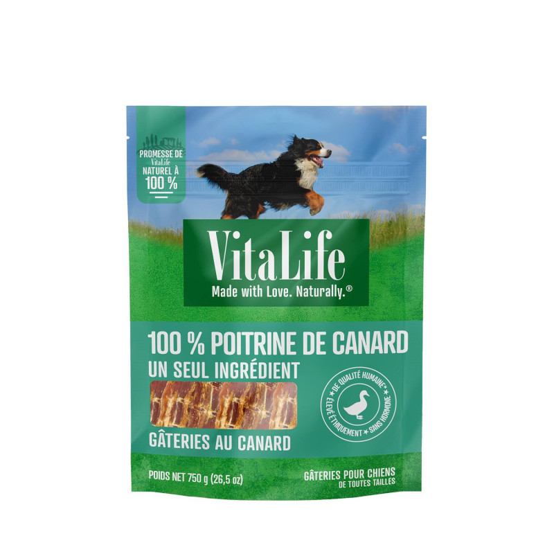 Vitalife Plus Gâteries au canard pour chiens