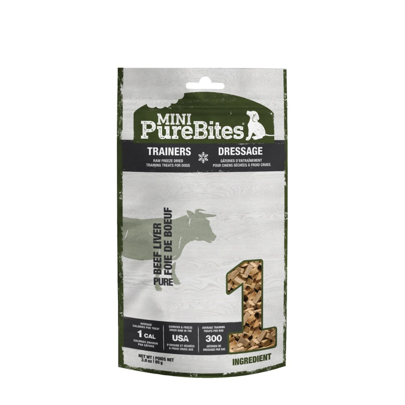 PureBites Gâteries de dressage pour chiens, boeuf …