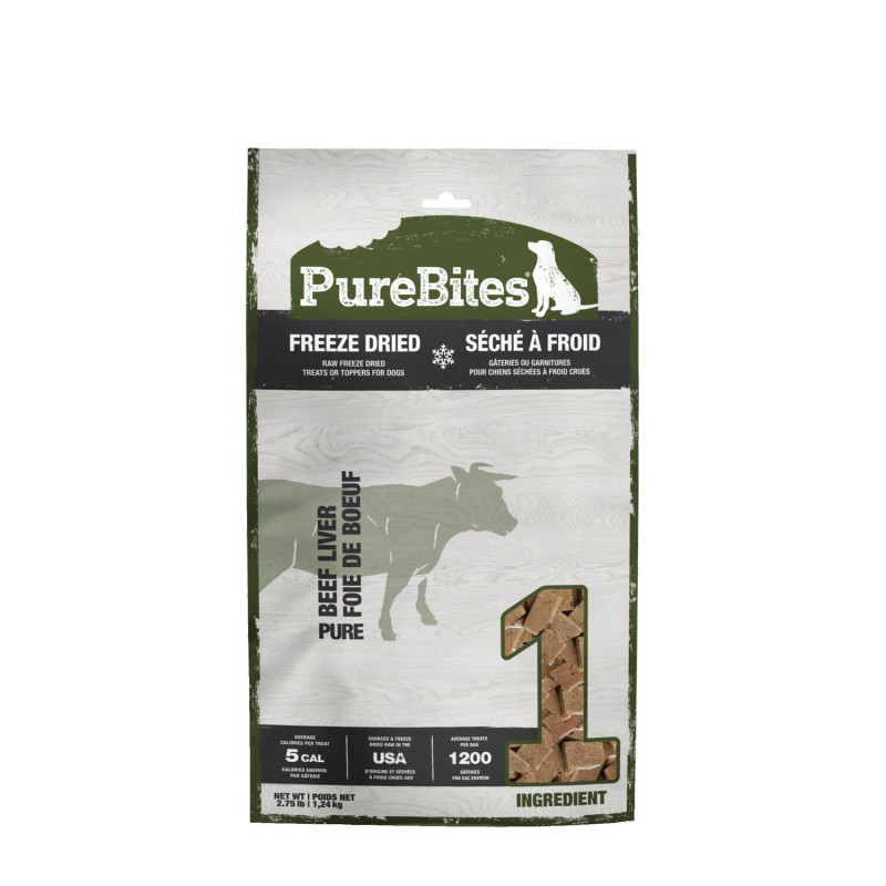 Cold-dried beef liver treats…