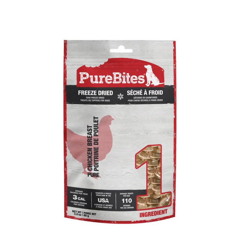 Cold-dried chicken treats for...