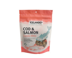 Cod and salmon bites