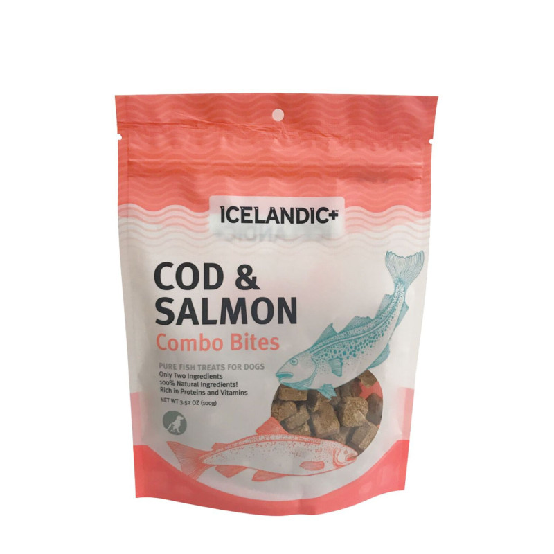 Cod and salmon bites