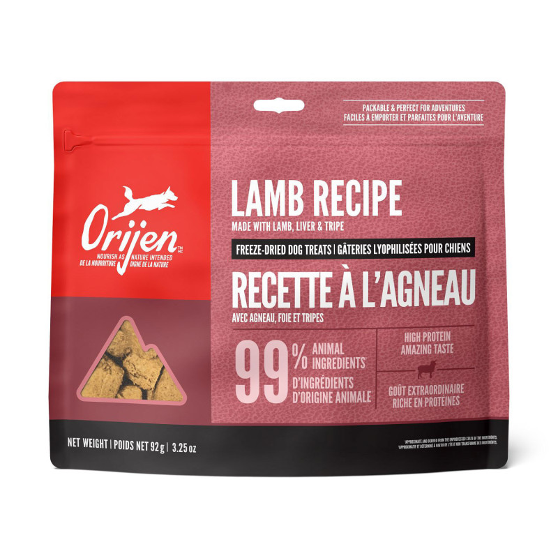 Freeze-dried treats with lamb recipe…