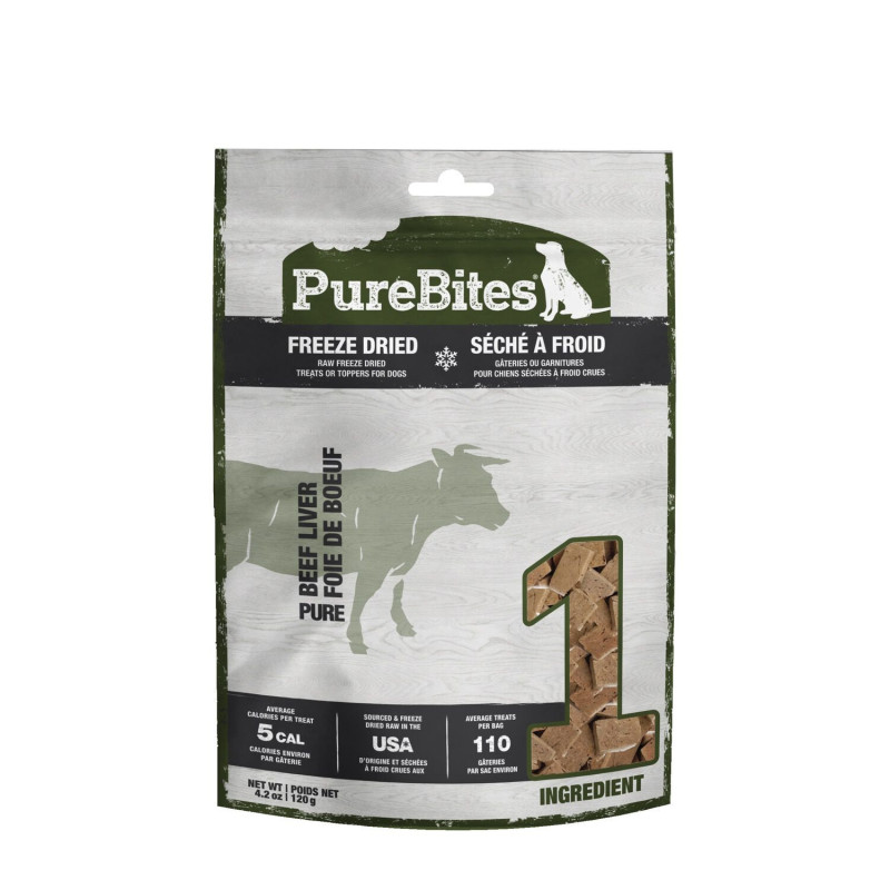 Cold-dried beef liver treats…