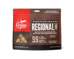 Freeze-dried treats “Regional Red” for…