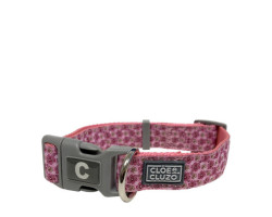 Adjustable collar for dogs, flowers