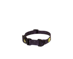 Silicone collar X black, large