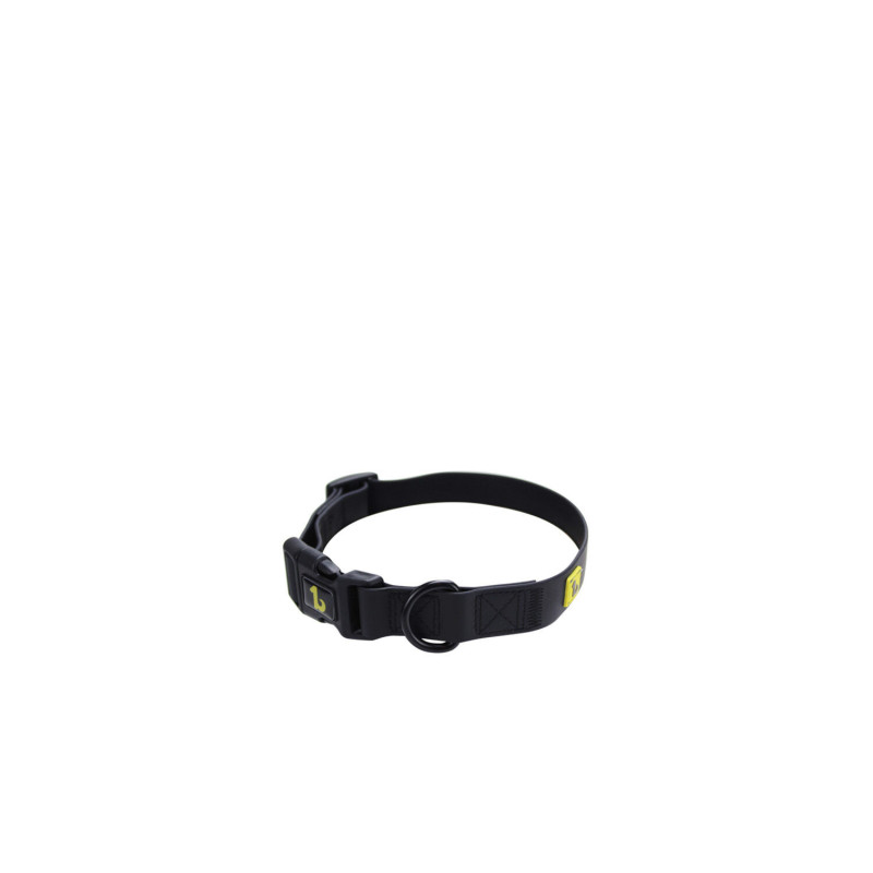 Black silicone collar, wide