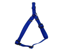 Blue nylon harness
