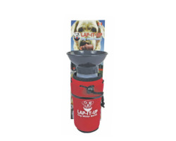 Water bottle for dogs, red