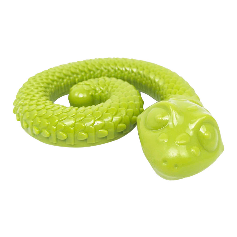 Snake toy treat dispenser for…