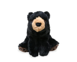 Teddy bear with removable squeaker