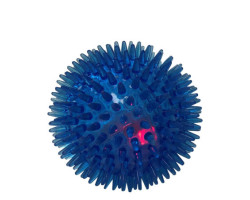 LED ball with squeaker