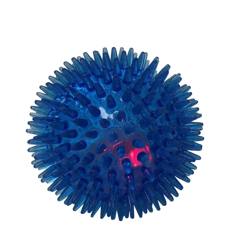 LED ball with squeaker