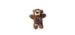 Wild teddy bear toy for dogs