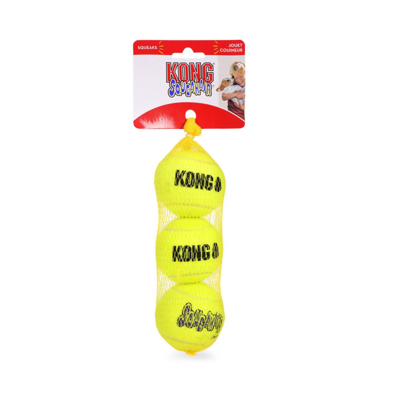 Squeaky tennis balls for dogs