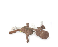 Plush moose with strings