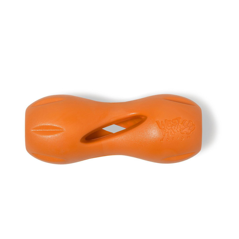 West Paw Jouet « Qwizl » orange distributeur de g…