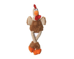 Durable rooster toy for dogs with technology…