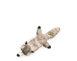 Plush flat raccoon