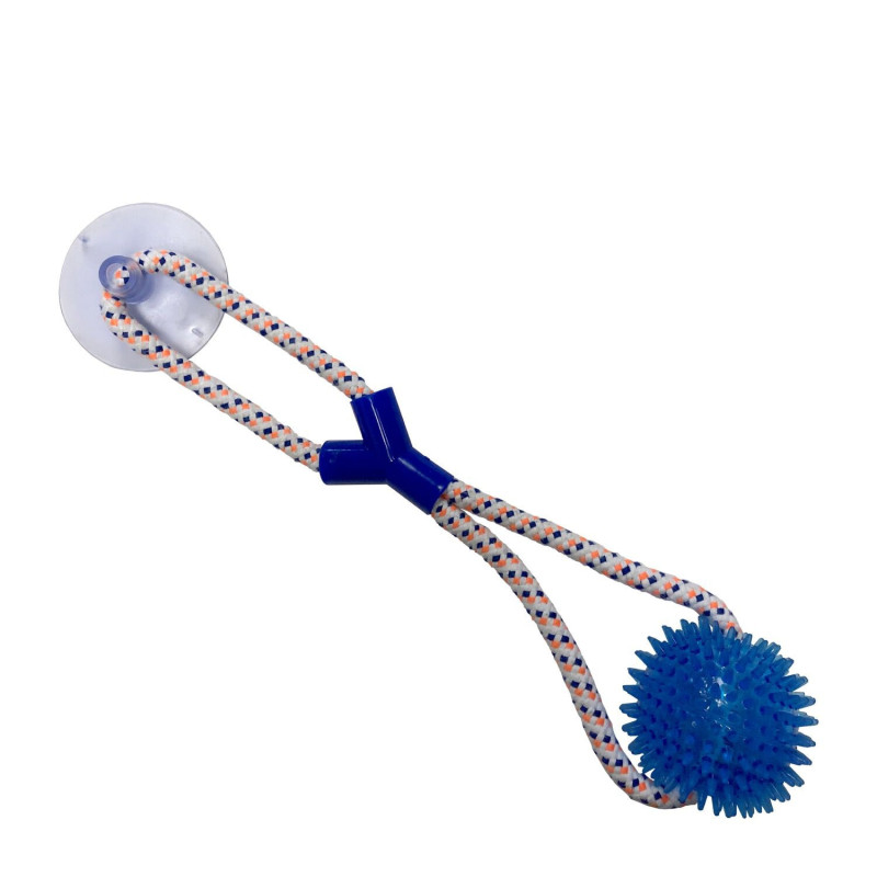 Interactive ball with suction cup for dogs…