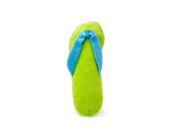 Sandal-shaped toy for dogs