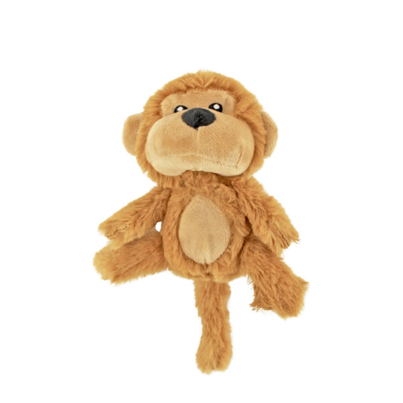 Plush baby monkey toy for dogs