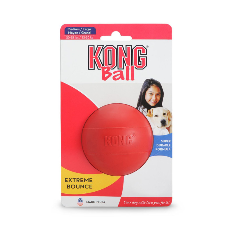 Red bouncing ball