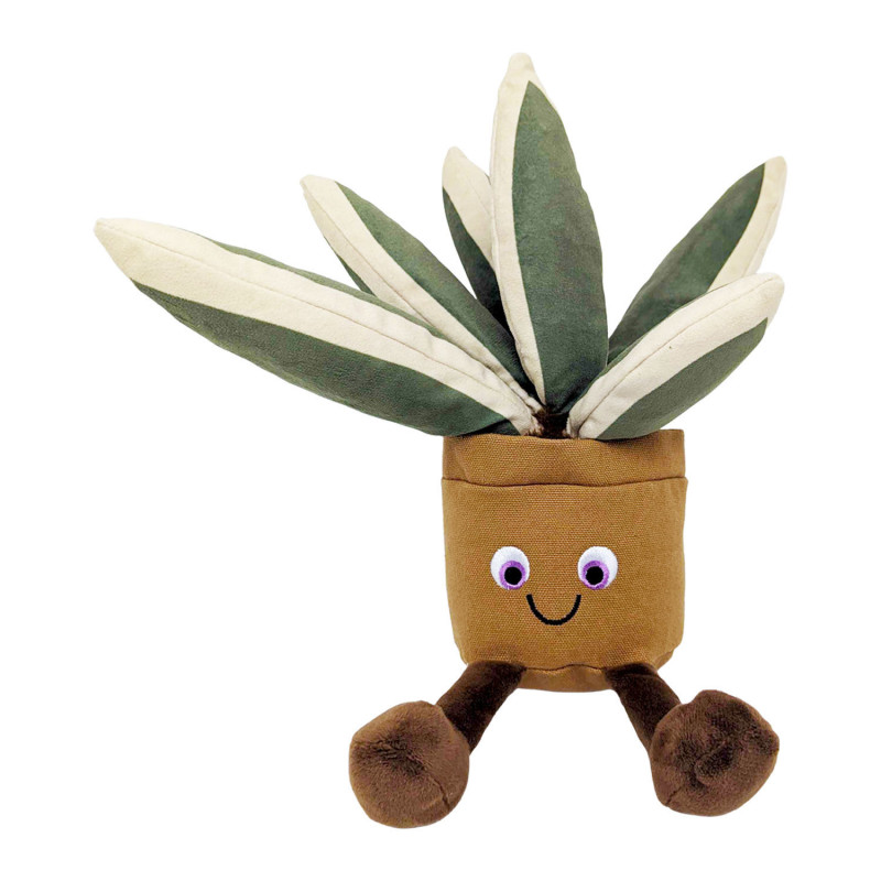 Potted plant toy for dogs