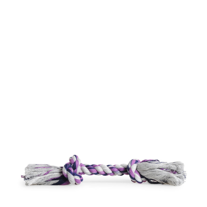 Knotted colored rope