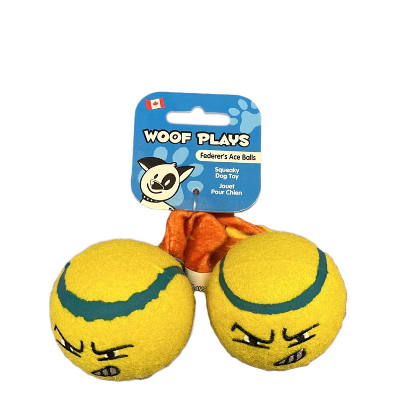Woof Pack Balles Ace de Federer