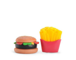 Hamburger and fries toy