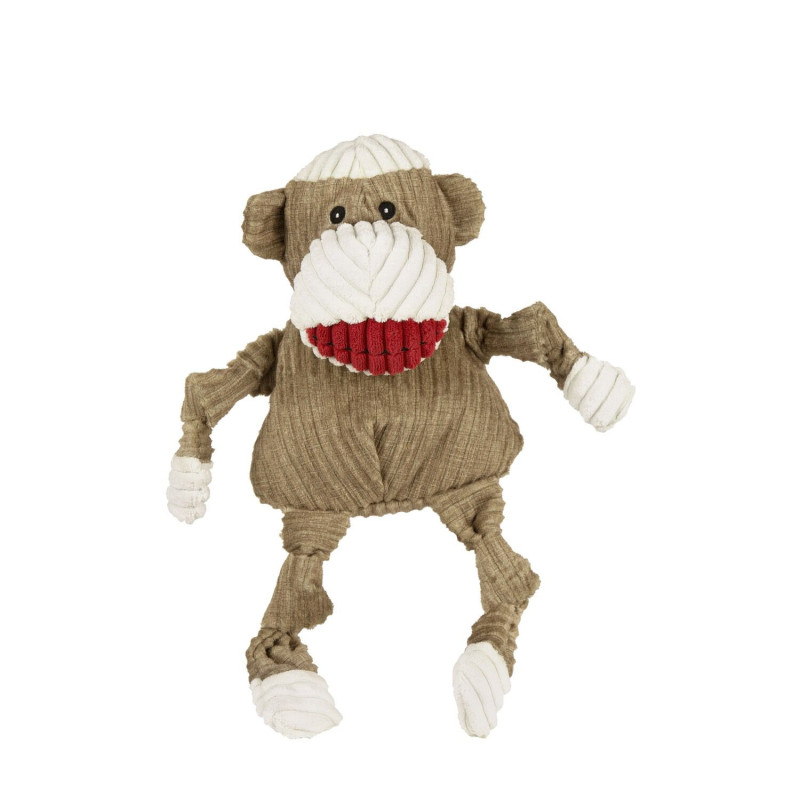 HuggleHounds Jouet Knottie pour chiens, singe